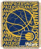 NBA Pacers Double Play Woven Jacquard Throw NBA Pacers Double Play Woven Jacquard Throw