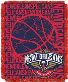 NBA Pelicans Double Play Woven Jacquard Throw NBA Pelicans Double Play Woven Jacquard Throw