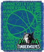 NBA Timberwolves Double Play Woven Jacquard Throw NBA Timberwolves Double Play Woven Jacquard Throw