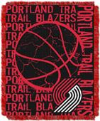 NBA Trail Blazers Double Play Woven Jacquard Throw NBA Trail Blazers Double Play Woven Jacquard Throw