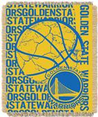 NBA Warriors Double Play Woven Jacquard Throw NBA Warriors Double Play Woven Jacquard Throw