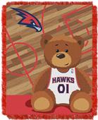 Northwest NBA Hawks Baby Woven Jacquard Throw Northwest NBA Hawks Baby Woven Jacquard Throw