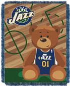 Northwest NBA Jazz Baby Woven Jacquard Throw Northwest NBA Jazz Baby Woven Jacquard Throw