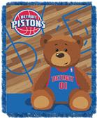 Northwest NBA Pistons Baby Woven Jacquard Throw Northwest NBA Pistons Baby Woven Jacquard Throw