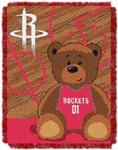 Northwest NBA Rockets Baby Woven Jacquard Throw Northwest NBA Rockets Baby Woven Jacquard Throw