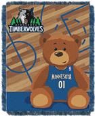 Northwest NBA Minnesota Baby Woven Jacquard Throw Northwest NBA Minnesota Baby Woven Jacquard Throw
