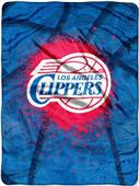 Northwest NBA Clippers Shadow Play Raschel Throw Northwest NBA Clippers Shadow Play Raschel Throw