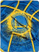 Northwest NBA Warriors Shadow Play Raschel Throw Northwest NBA Warriors Shadow Play Raschel Throw