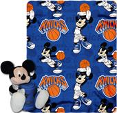 NBA Knicks Disney Mickey Hugger & Fleece Throw NBA Knicks Disney Mickey Hugger & Fleece Throw