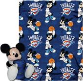NBA Thunder Disney Mickey Hugger & Fleece Throw NBA Thunder Disney Mickey Hugger & Fleece Throw