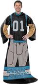 Northwest NFL Panthers Uniform Adult Comfy Throw Northwest NFL Panthers Uniform Adult Comfy Throw