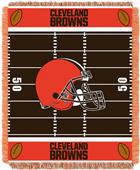 Northwest NFL Browns Field Baby Woven Throw Northwest NFL Browns Field Baby Woven Throw