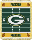 Northwest NFL Packers Field Baby Woven Throw Northwest NFL Packers Field Baby Woven Throw