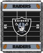 Northwest NFL Raiders Field Baby Woven Throw Northwest NFL Raiders Field Baby Woven Throw