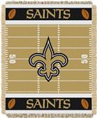 Northwest NFL Saints Field Baby Woven Throw Northwest NFL Saints Field Baby Woven Throw