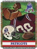 Northwest NFL Patriots Vintage Tapestry Throw Northwest NFL Patriots Vintage Tapestry Throw