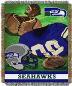 Northwest NFL Seahawks Vintage Tapestry Throw Northwest NFL Seahawks Vintage Tapestry Throw