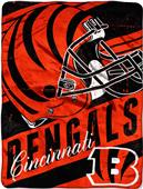 Northwest NFL Bengals Deep Slant Raschel Throw Northwest NFL Bengals Deep Slant Raschel Throw