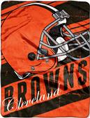 Northwest NFL Browns Deep Slant Raschel Throw Northwest NFL Browns Deep Slant Raschel Throw