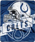 Northwest NFL Colts Grand Stand Raschel Throw Northwest NFL Colts Grand Stand Raschel Throw