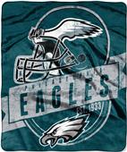 Northwest NFL Eagles Grand Stand Raschel Throw Northwest NFL Eagles Grand Stand Raschel Throw