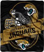 Northwest NFL Jaguars Grand Stand Raschel Throw Northwest NFL Jaguars Grand Stand Raschel Throw