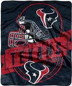 Northwest NFL Texans Grand Stand Raschel Throw Northwest NFL Texans Grand Stand Raschel Throw