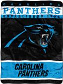 Northwest NFL Panthers Raschel Throw Northwest NFL Panthers Raschel Throw