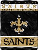 Northwest NFL Saints Raschel Throw Northwest NFL Saints Raschel Throw