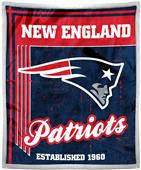 Northwest NFL Patriots 50x60 Mink Sherpa Throw Northwest NFL Patriots 50x60 Mink Sherpa Throw