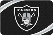 Northwest NFL Raiders Round Edge Bath Rug Northwest NFL Raiders Round Edge Bath Rug