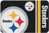 Northwest NFL Steelers Round Edge Bath Rug Northwest NFL Steelers Round Edge Bath Rug