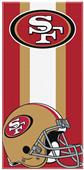 Northwest NFL 49ers Zone Read Beach Towel Northwest NFL 49ers Zone Read Beach Towel