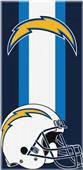 Northwest NFL Chargers Zone Read Beach Towel Northwest NFL Chargers Zone Read Beach Towel