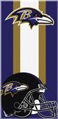 Northwest NFL Ravens Zone Read Beach Towel Northwest NFL Ravens Zone Read Beach Towel