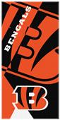 Northwest NFL Bengals Puzzle Oversized Beach Towel Northwest NFL Bengals Puzzle Oversized Beach Towel