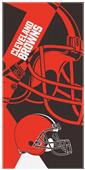 Northwest NFL Browns Puzzle Oversized Beach Towel Northwest NFL Browns Puzzle Oversized Beach Towel