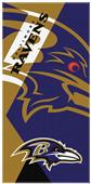 Northwest NFL Ravens Puzzle Oversized Beach Towel Northwest NFL Ravens Puzzle Oversized Beach Towel