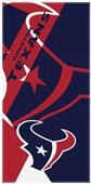 Northwest NFL Texans Puzzle Oversized Beach Towel Northwest NFL Texans Puzzle Oversized Beach Towel