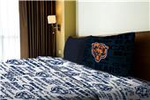 Northwest NFL Bears Anthem Twin Sheet Set Northwest NFL Bears Anthem Twin Sheet Set