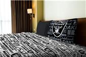 Northwest NFL Raiders Anthem Twin Sheet Set Northwest NFL Raiders Anthem Twin Sheet Set
