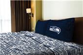 Northwest NFL Seahawks Anthem Twin Sheet Set Northwest NFL Seahawks Anthem Twin Sheet Set