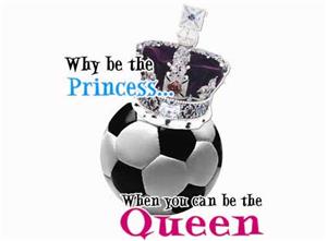 Closeout-Soccer Queen soccer tshirt gifts AXXL