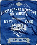 NCAA Christopher Newport Label Raschel Throw NCAA Christopher Newport Label Raschel Throw