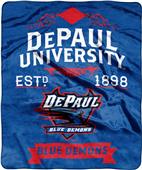 NCAA Depaul Label Raschel Throw NCAA Depaul Label Raschel Throw