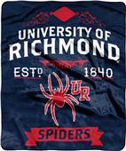 NCAA University Richmond Label Raschel Throw NCAA University Richmond Label Raschel Throw