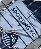 MLS Sporting KC Scramble Raschel Throw MLS Sporting KC Scramble Raschel Throw
