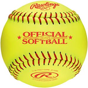 Rawlings 11" Fast Pitch Practice Softballs