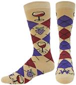 Wright Avenue Vino Novelty Cotton Crew Sock Wright Avenue Vino Novelty Cotton Crew Sock