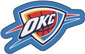 Fan Mats NBA Oklahoma City Thunder Mascot Mat Fan Mats NBA Oklahoma City Thunder Mascot Mat